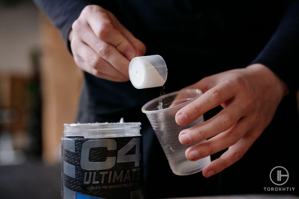 C4 ultimate supplement in powder