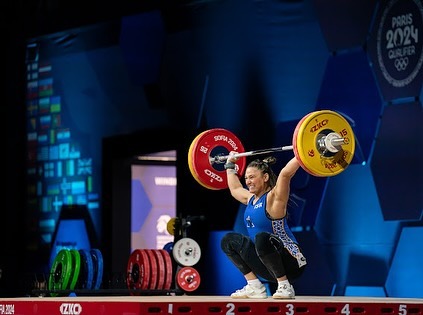 Celia Henna Gold achieved Silver in the Clean & Jerk in the Women’s 71 kg Category at the 2024 European Weightlifting Championships 