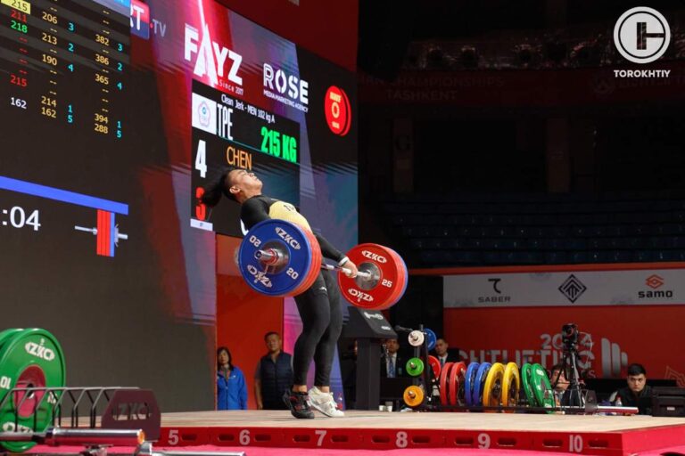 2024 IWF Asian Championships: Chen Po-Jen won the Bronze in the Men’s 102 kg Event