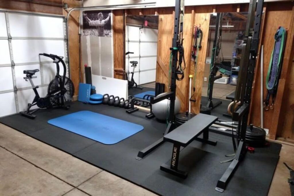 garage gym setup