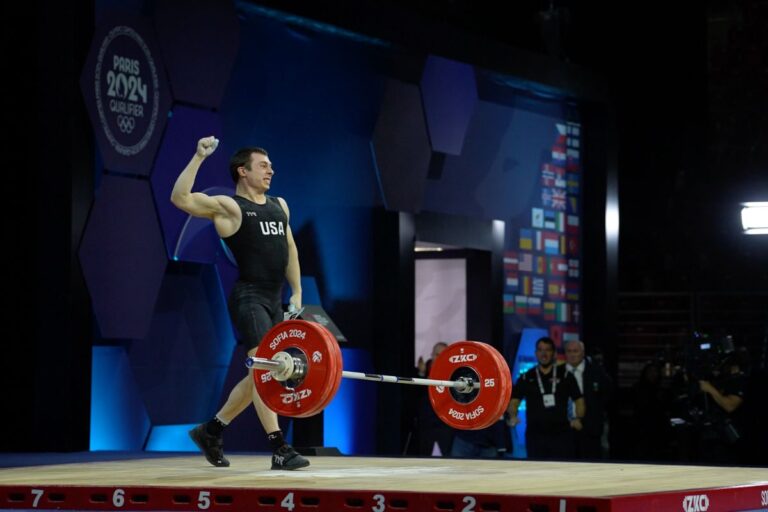 2024 IWF European Championships: Morris Hampton Set a Record in the Snatch in the Men’s 61 kg Category