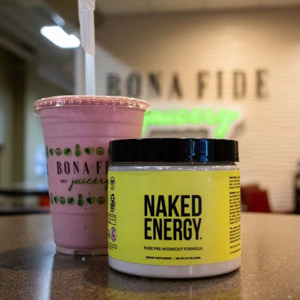 Naked Energy Pure Pre Workout Instagram