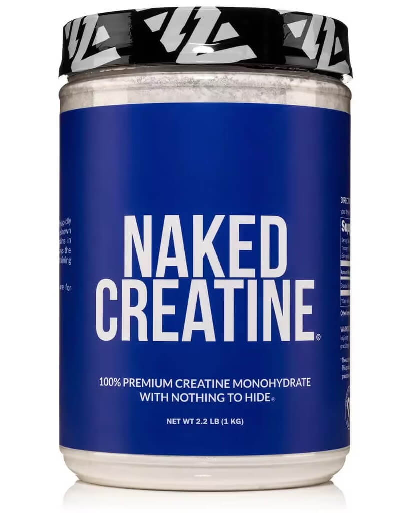 Naked ceatine monohydrate powder