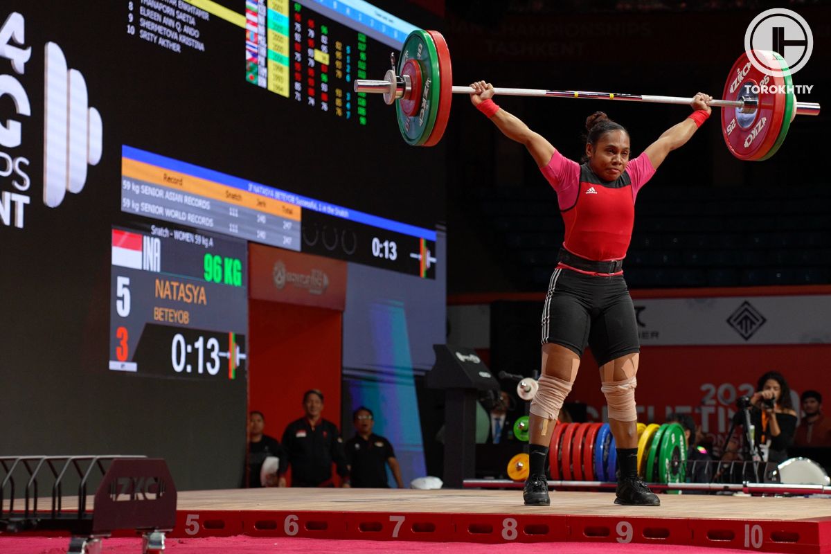 Natasya Beteyob Won Bronze In Total Results At IWF Asian Championship 2024