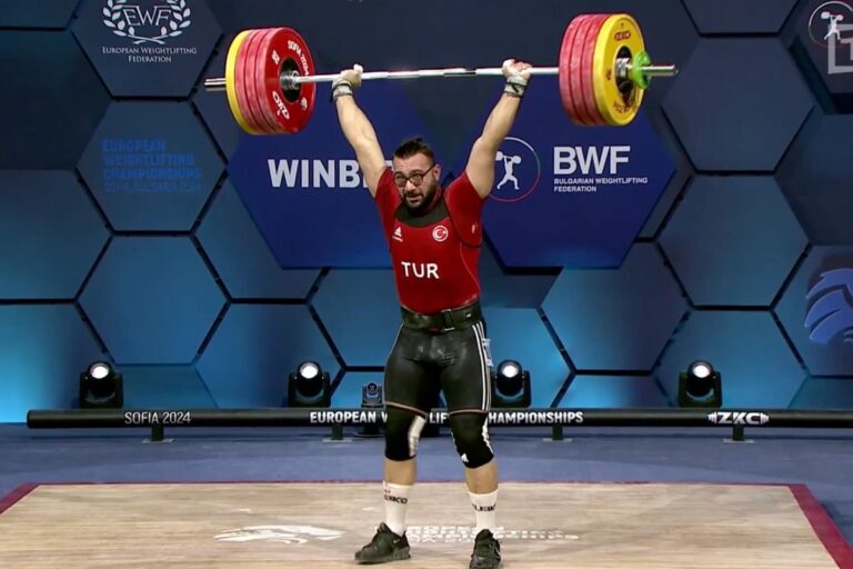 Onur Demirci achieved Silver in Clean & Jerk in the Men’s 109 kg Category at the 2024 European Weightlifting Championships