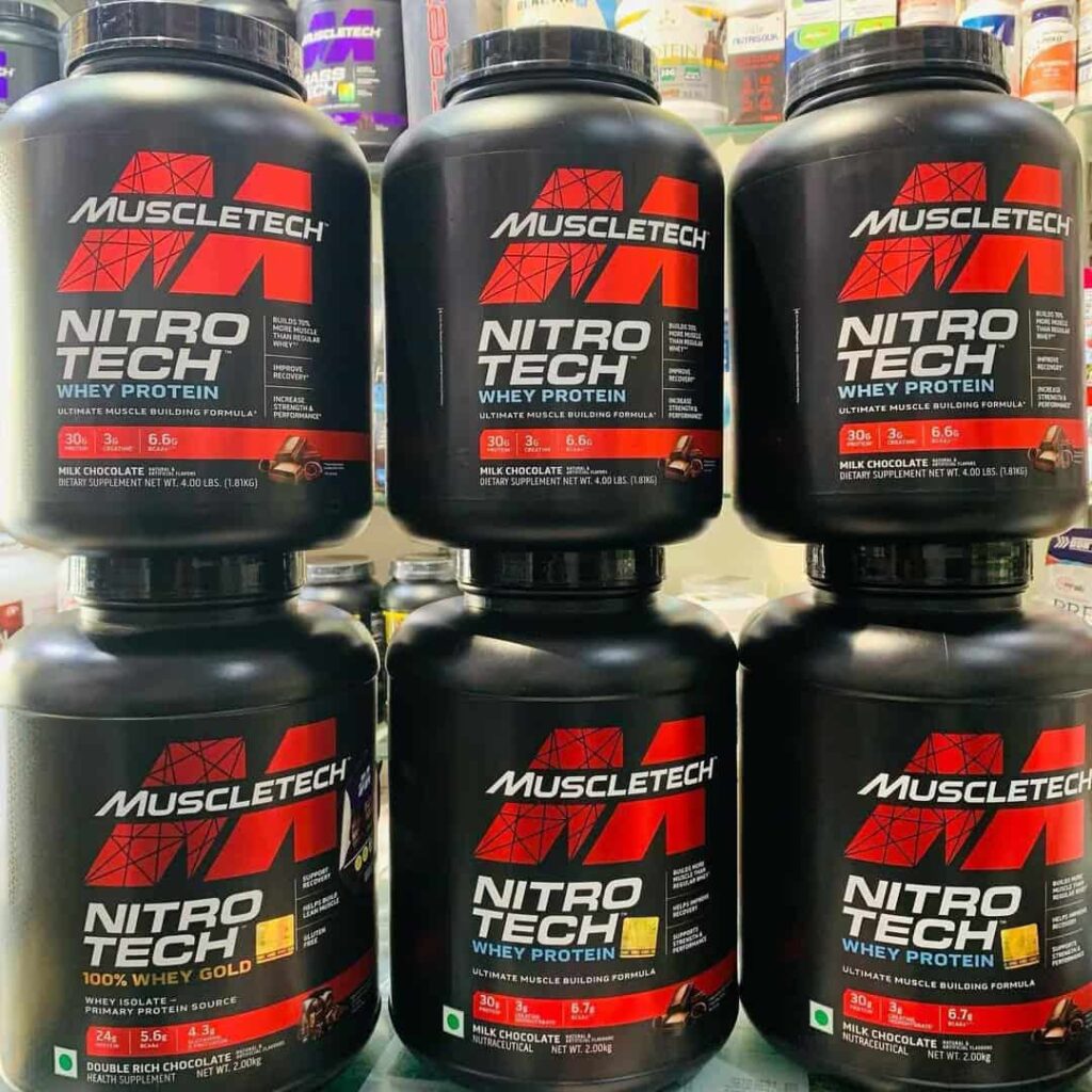 MuscleTech Nitro-Tech Whey Protein Powder instagram