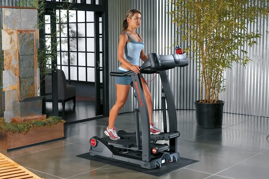 treadclimber in use