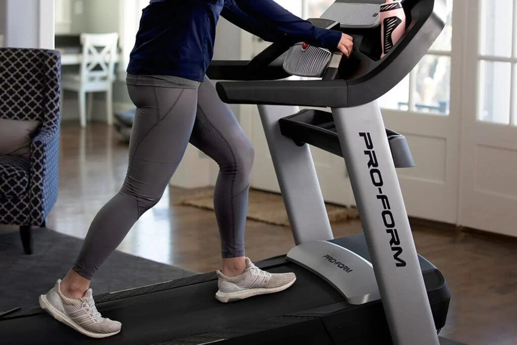 Performing Treadmill in Home