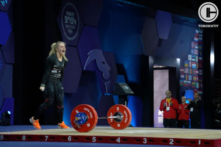 Lisa Marie Schweizer won Bronze (Total) in the Women’s 71 kg Category (2024 European Weightlifting Championships)