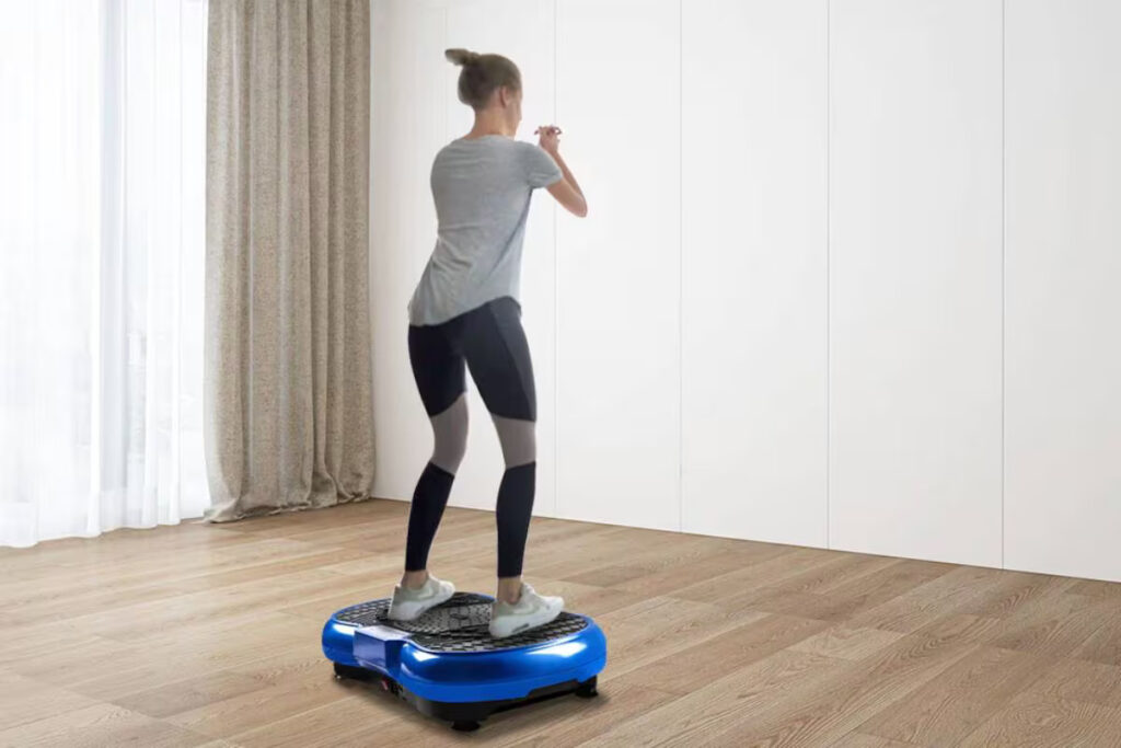 using vibration plate during workout