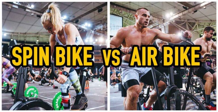Spin Bike Vs Air Bike: Difference Explained
