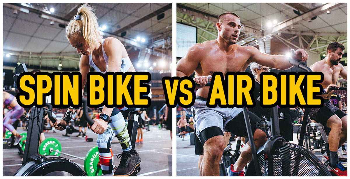 WBCM Spin Bike vs Air Bike