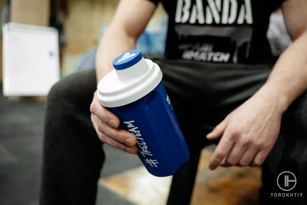 protein in shaker