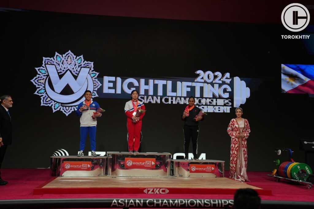 Winners of IWF Asian Weightlifting Championships 2024 Women 59kg