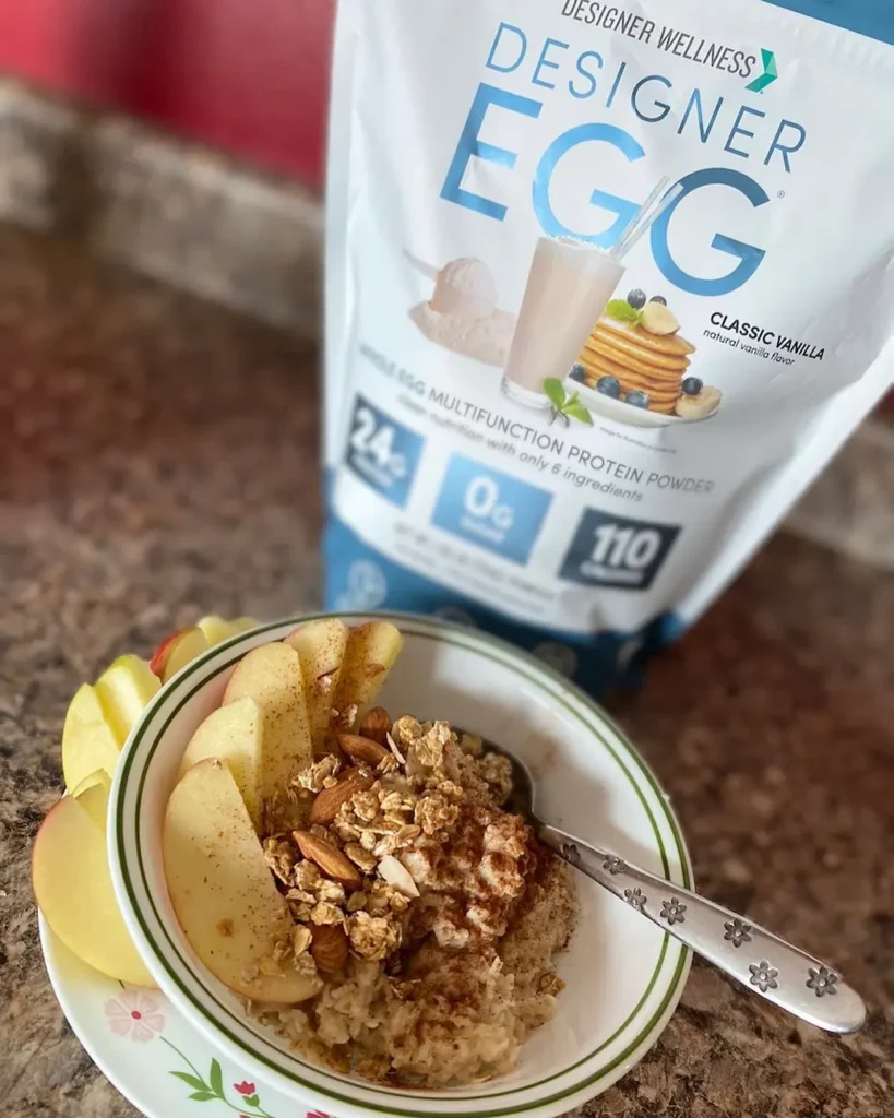 Designer Egg, Natural Egg Yolk & White Protein Powder Instagram