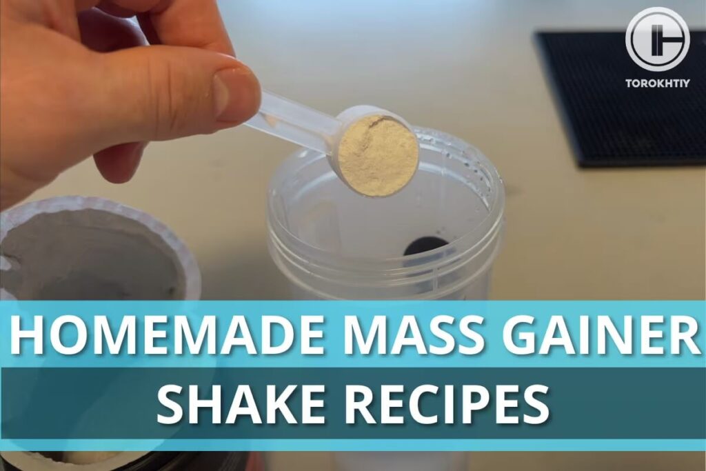 Homemade Mass Gainer Shake