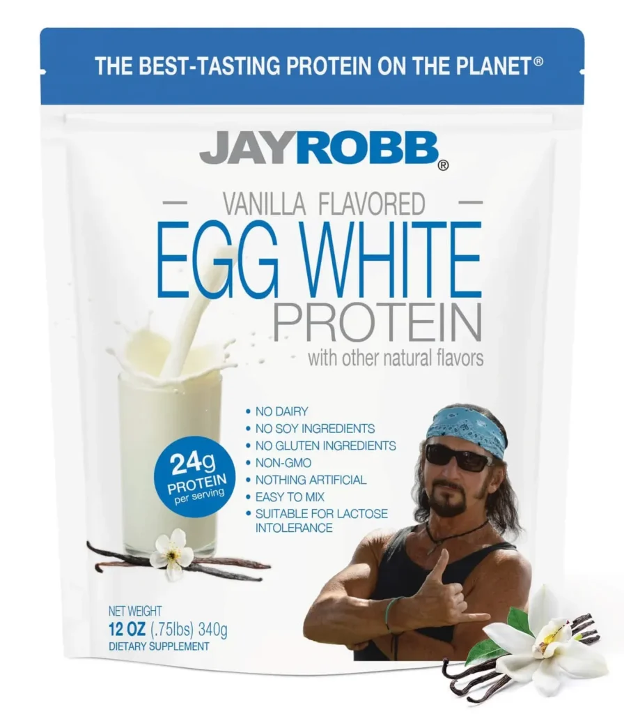 Jay Robb Vanilla Egg White Protein Powder