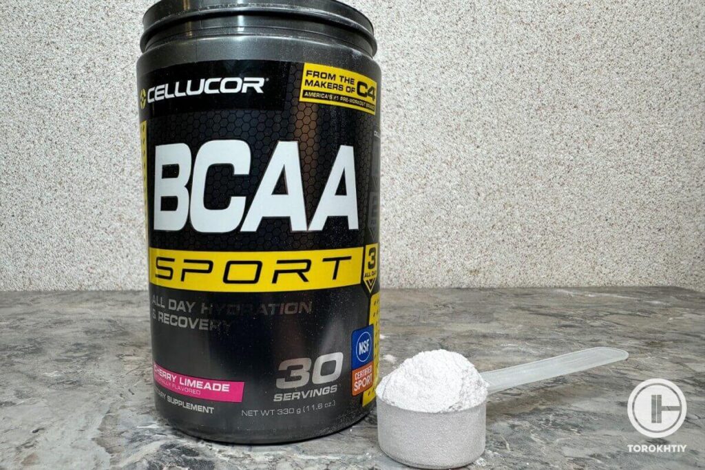 Nutrition BCAA Cellucor Powder - Near Bottle