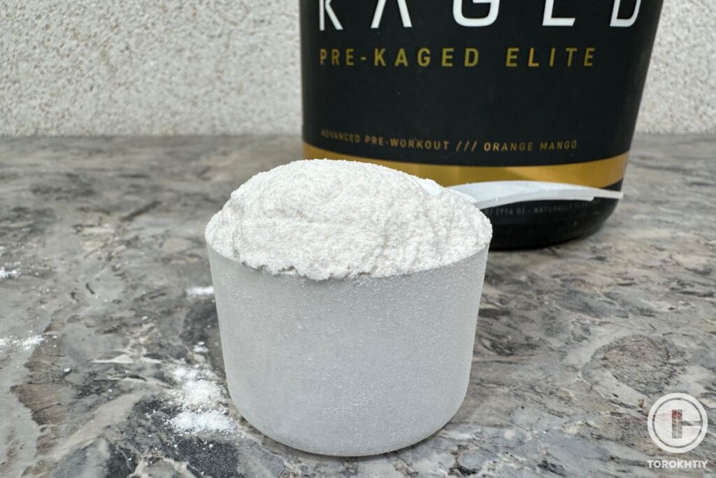 pre-kaged elite a scoop of powder