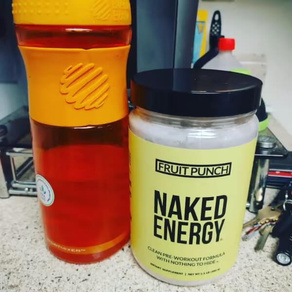 Naked Energy Pre Workout instagram