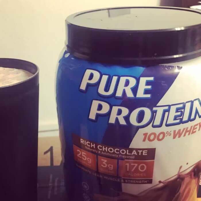 Pure Protein Powder instagram