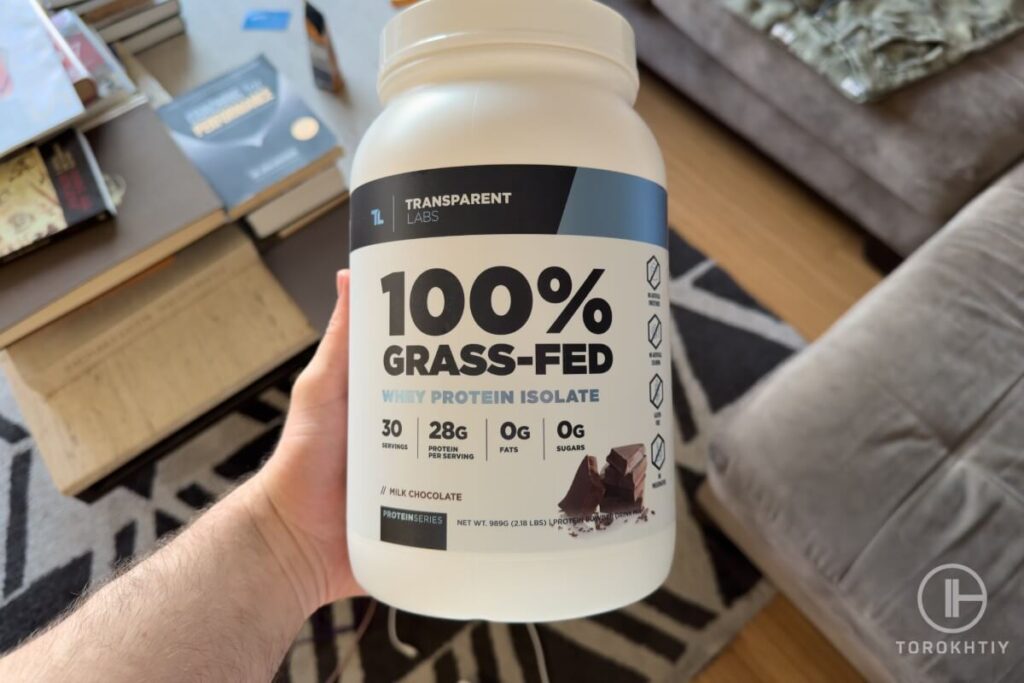 Transparent Labs Grass-Fed Whey Protein Isolate Review