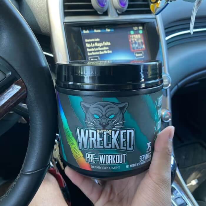 Wrecked Pre Workout Instagram