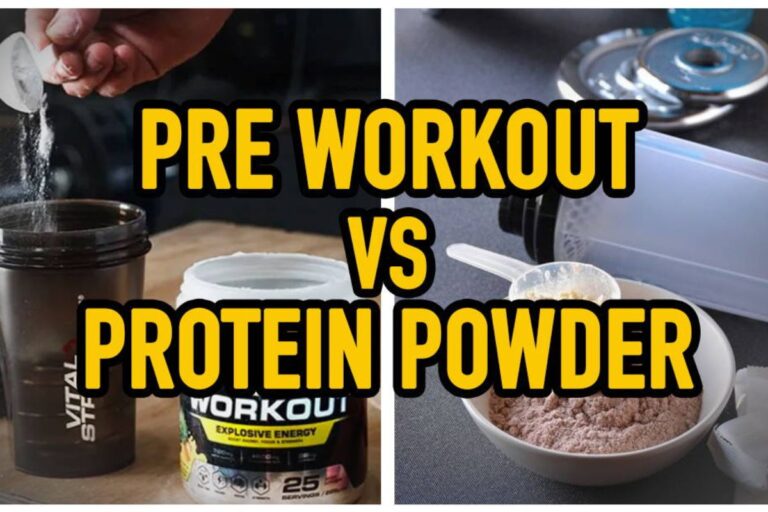 Pre Workout vs Protein Powder: What’s the Difference?