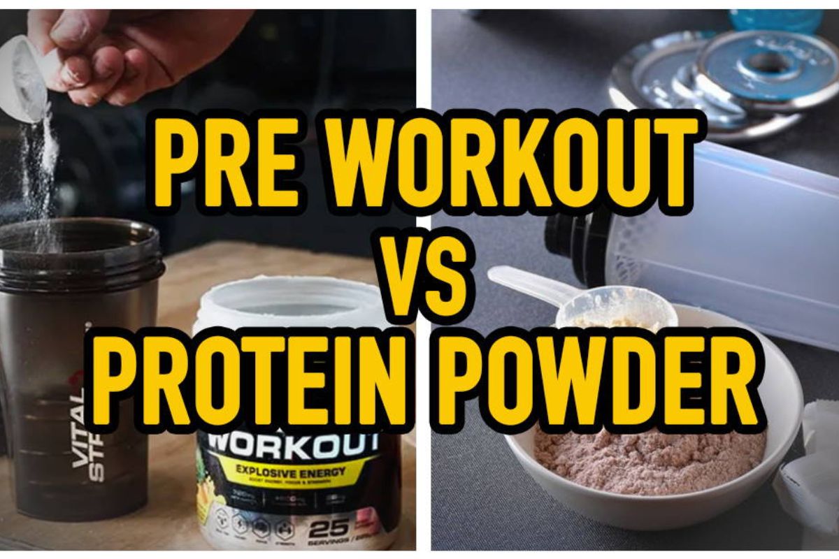 Pre workout vs. Protein Powder