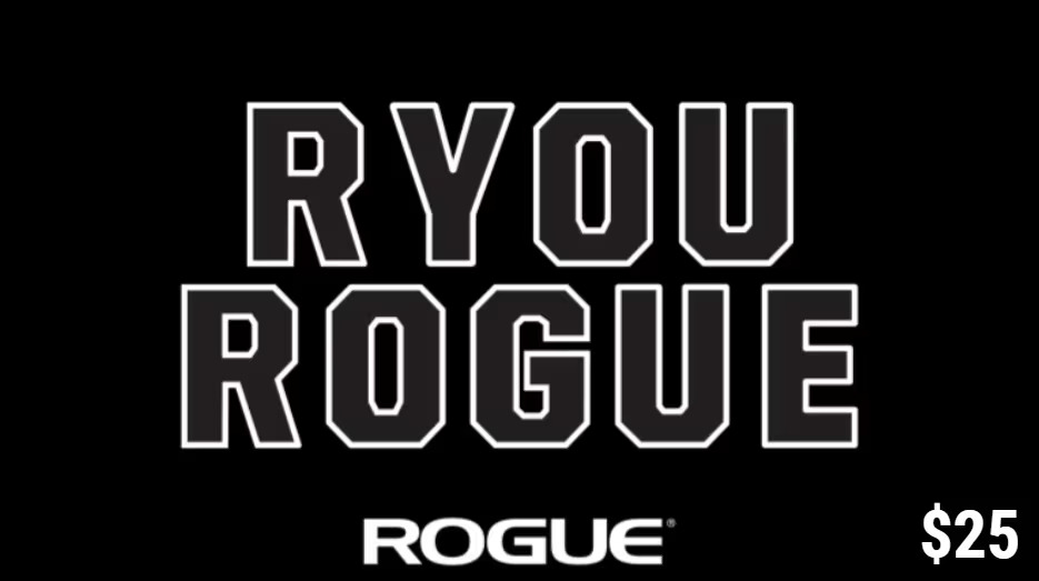 gift card from Rogue