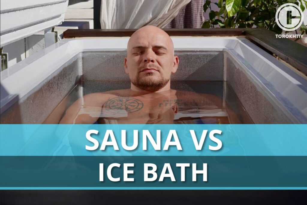 sauna vs ice bath