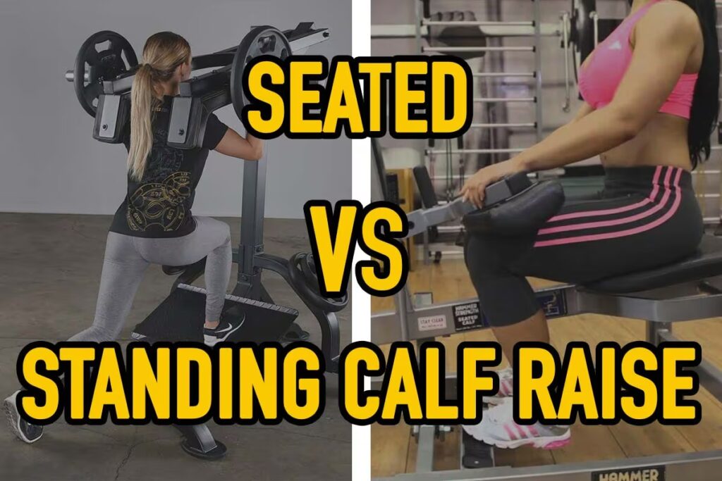 seated vs standing calf machine