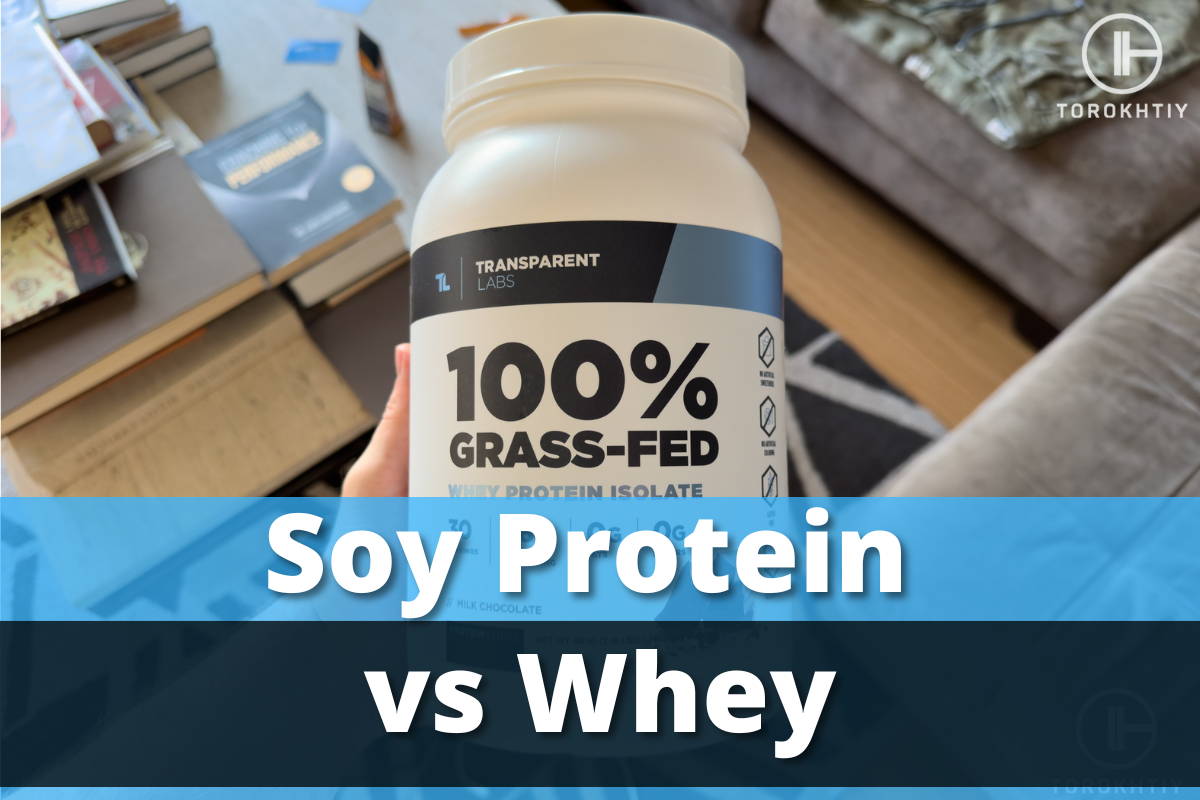 Soy protein vs whey