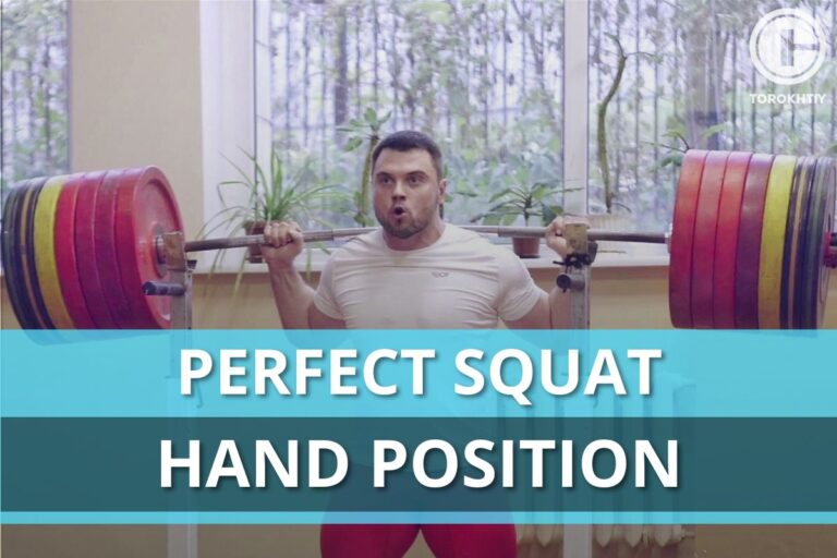 Perfect Squat Hand Position in 5 Steps