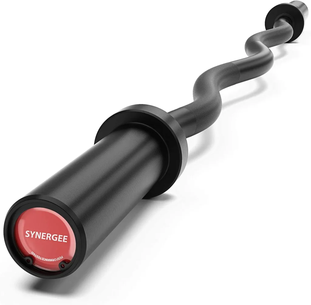 synergee curl barbell