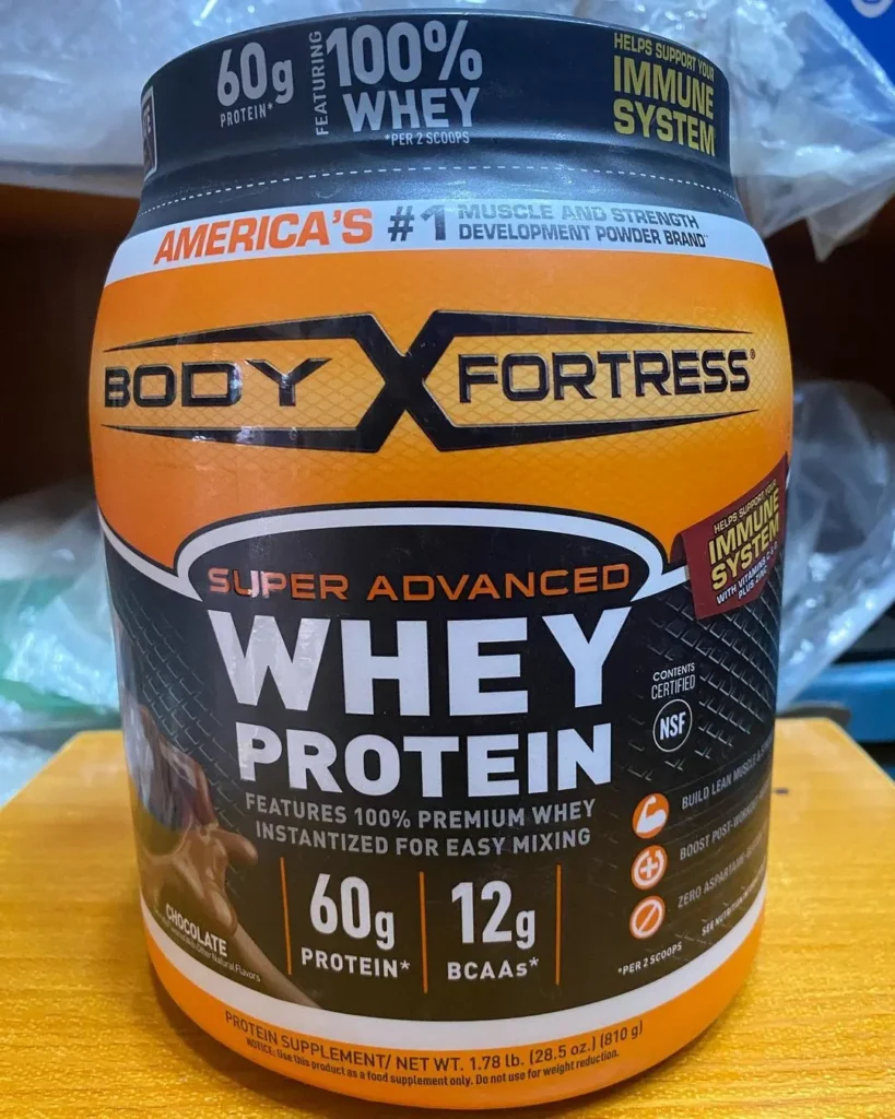 Body Fortress Whey Protein Powder instagram