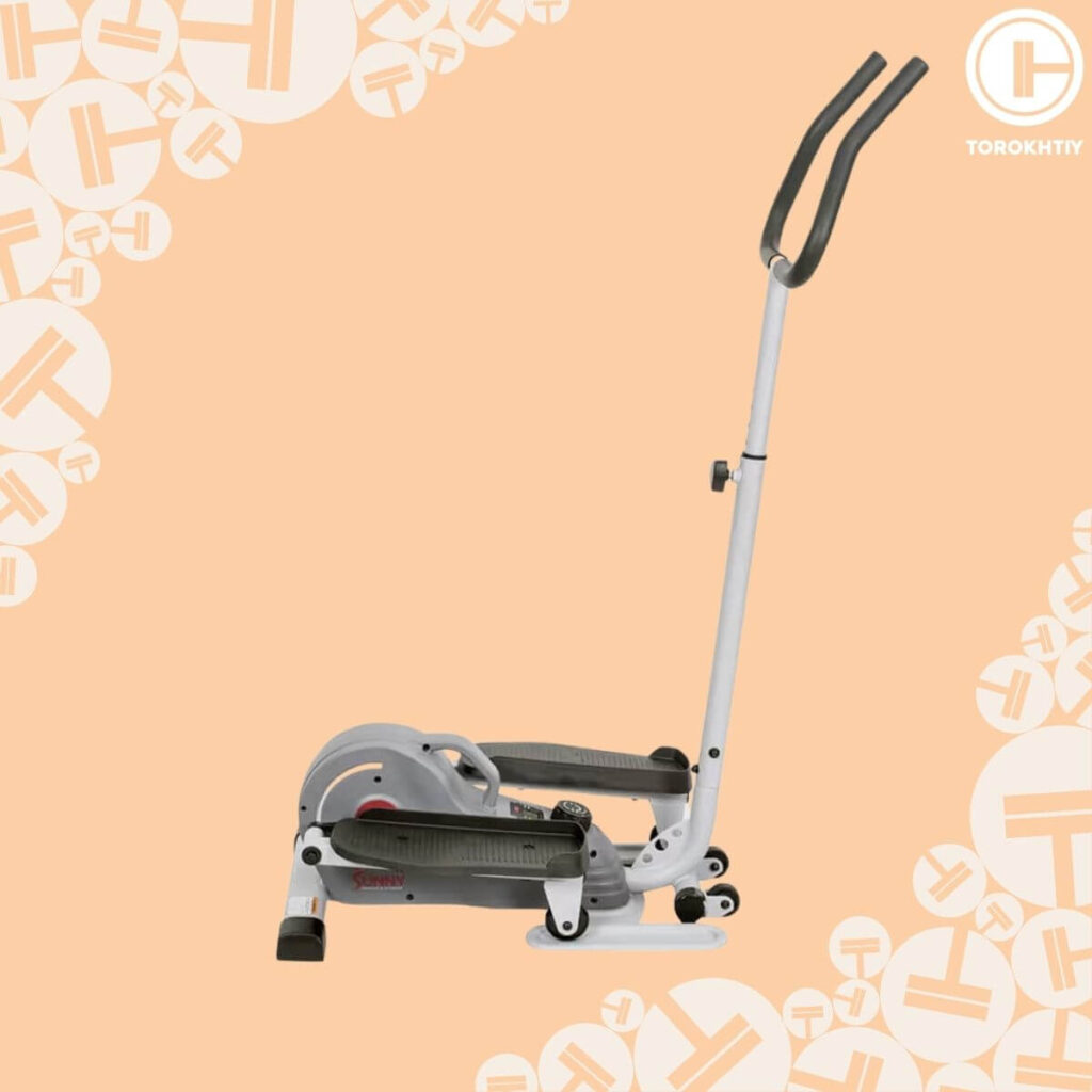 Sunny Health & Fitness Magnetic Standing Elliptical Machine