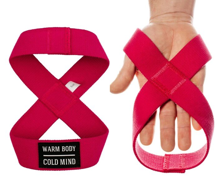 Warm Body Cold Mind Figure 8 Lifting Straps 