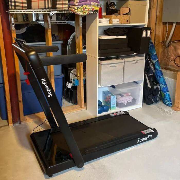 Goplus 2 in 1 Folding Superfit Treadmill instagram