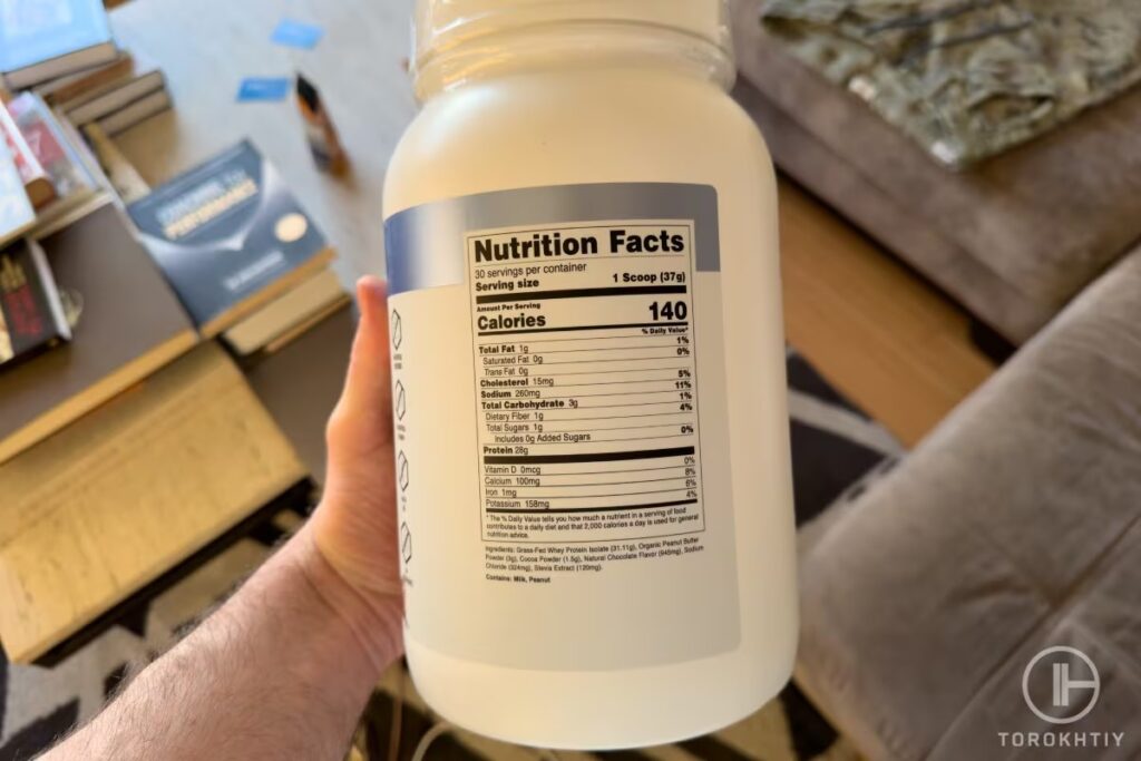 transparenht labs protein