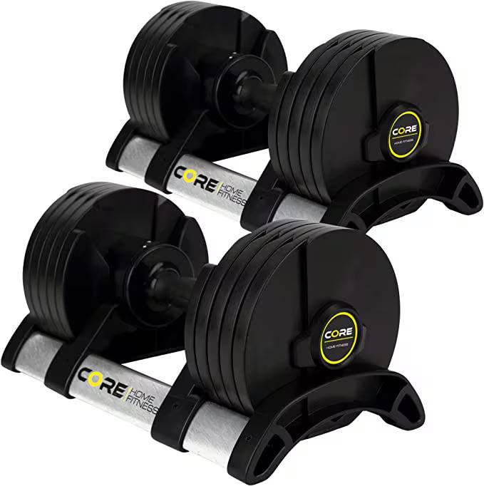Core Fitness Adjustable Dumbbells
