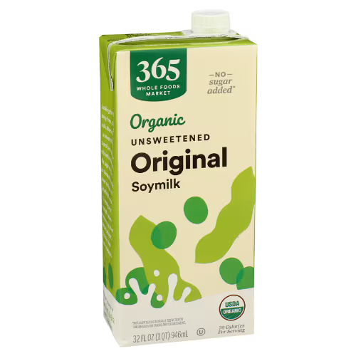 365 organic original milk pack sample
