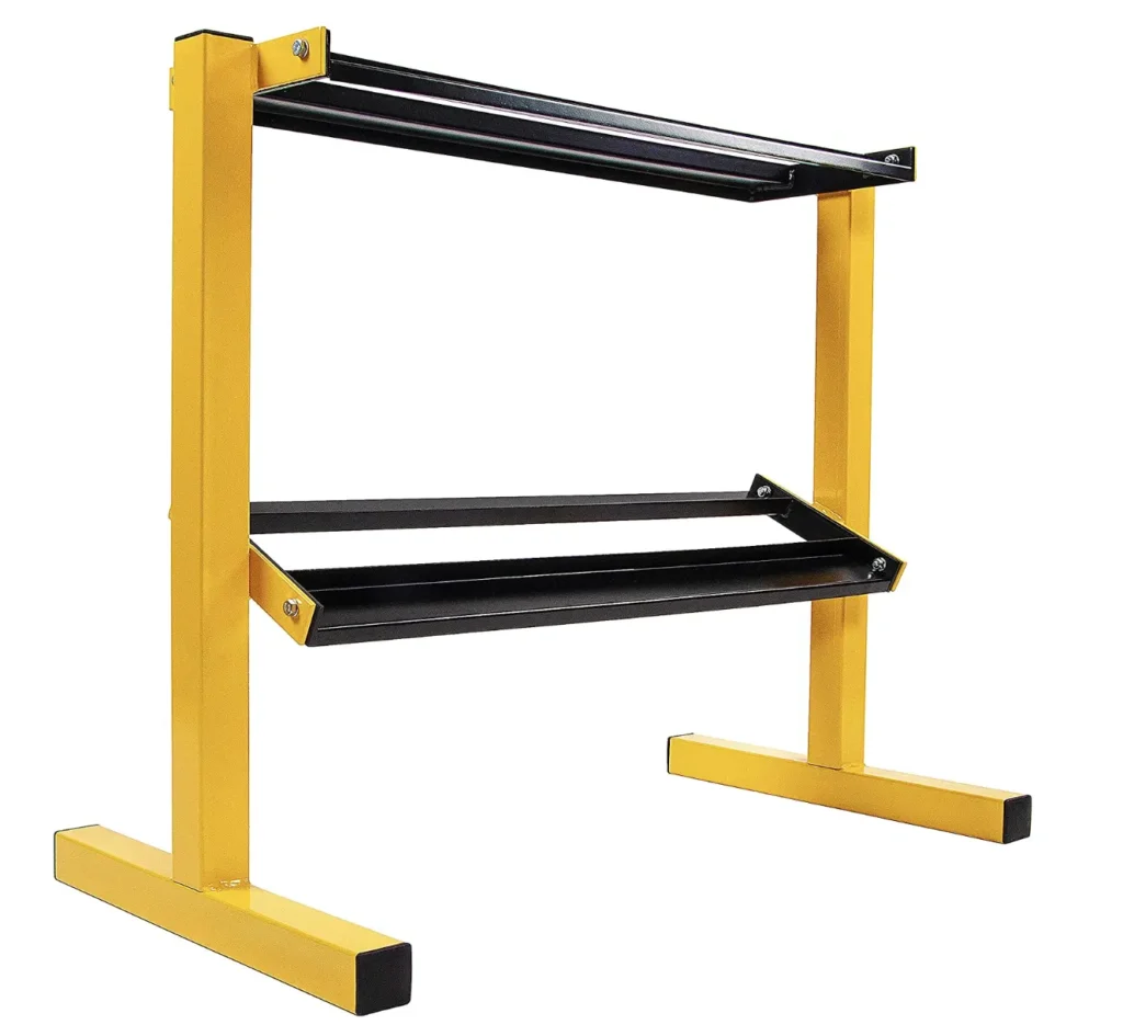 BalanceFrom 2-Tier Dumbbell Rack