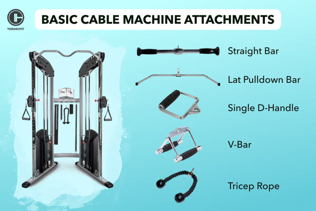 cable machine attachements