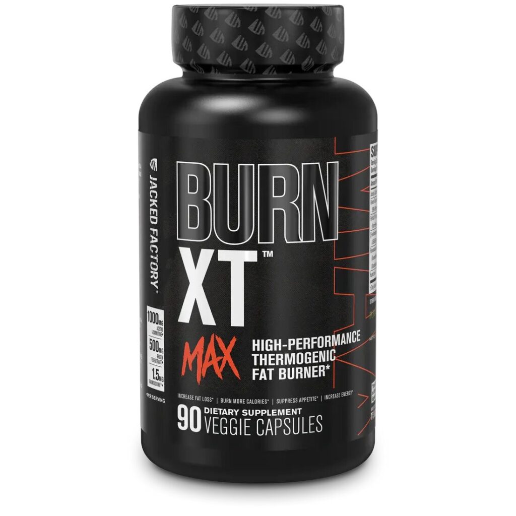 burn xt bottle sample