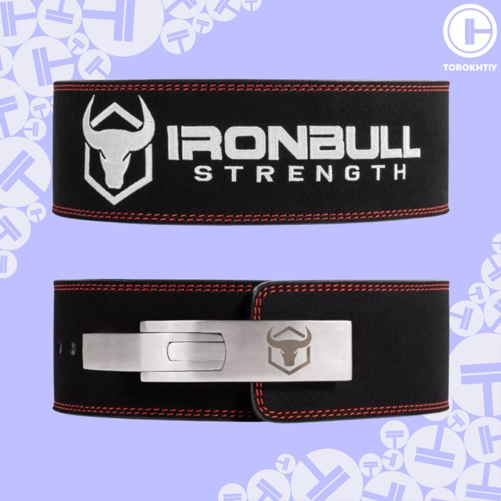  Iron Bull Strength Pro 13mm 4” Lever Belt
