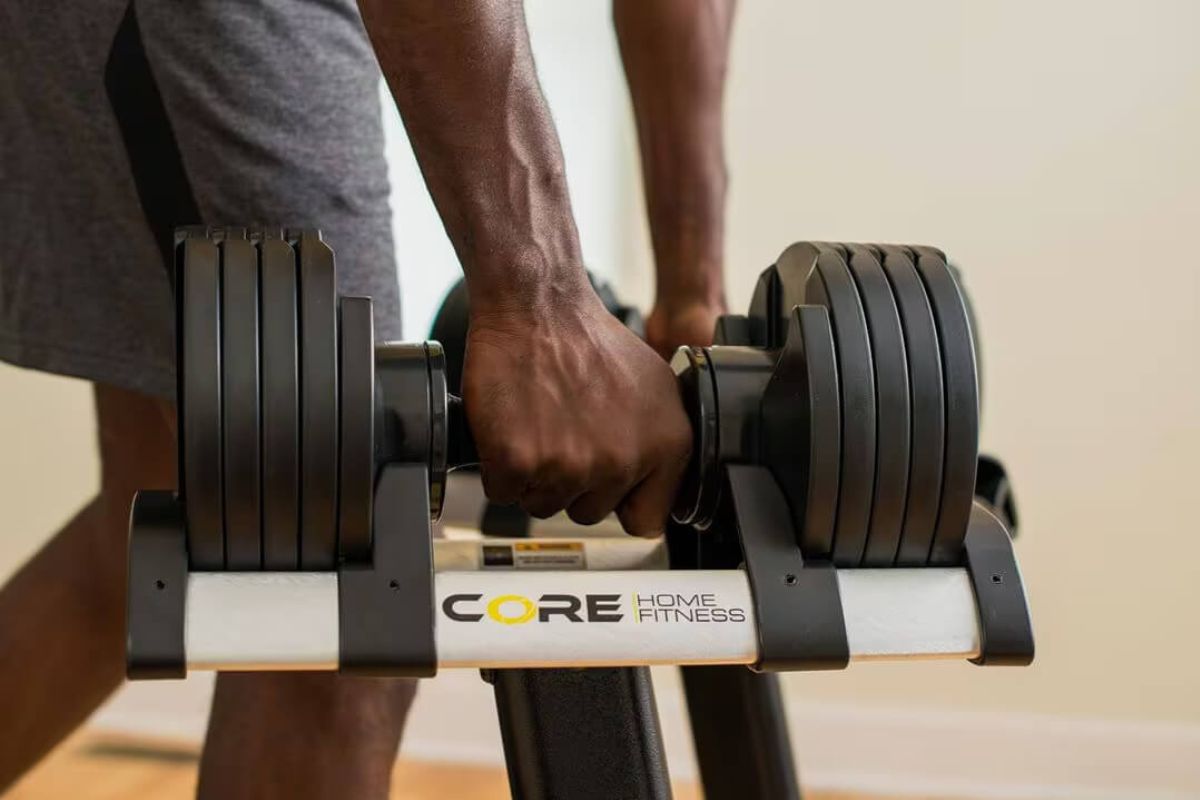 Core Home Fitness Adjustable Dumbbell sample