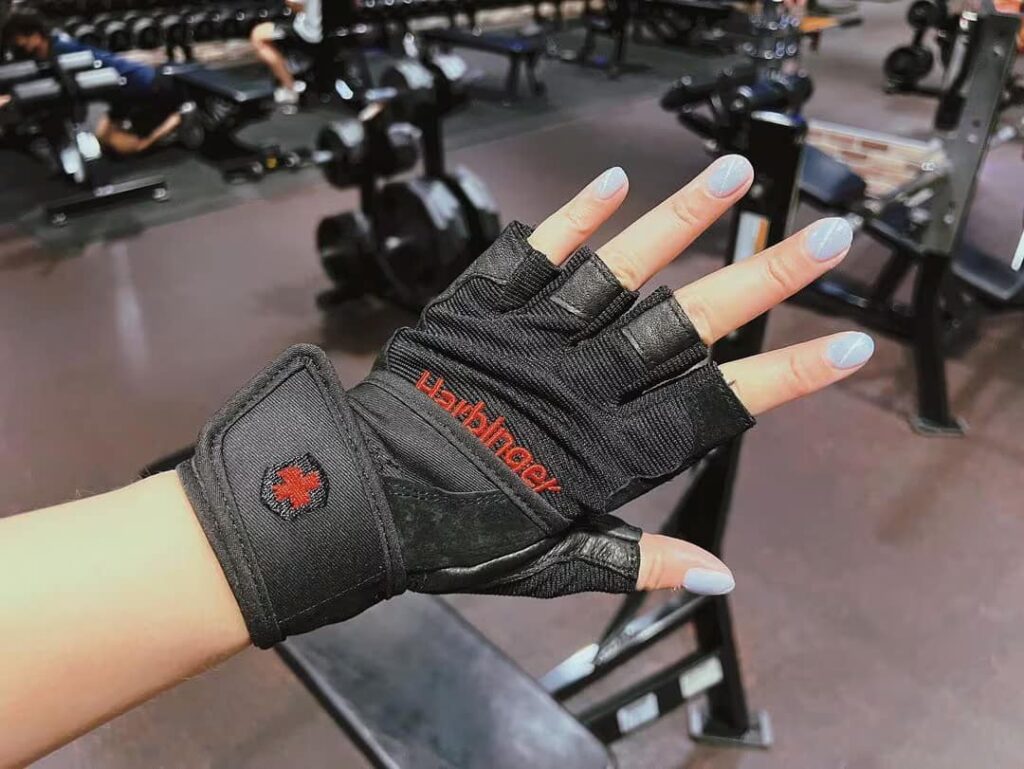 Harbinger Pro Wrist Wrap Gloves instagram