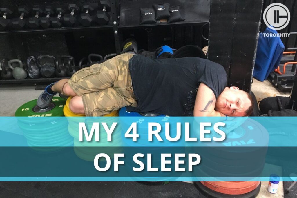 My 4 Rules of Sleep
