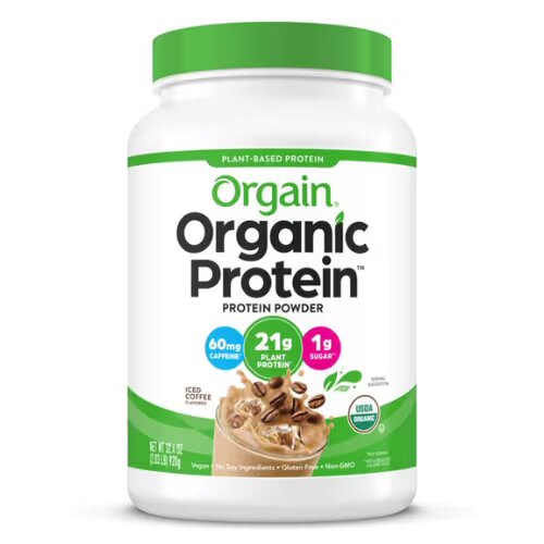 orgain protein bottle sample